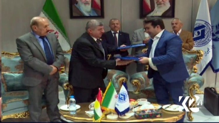 Kürdistan ile İran arasında ticari anlaşma 
