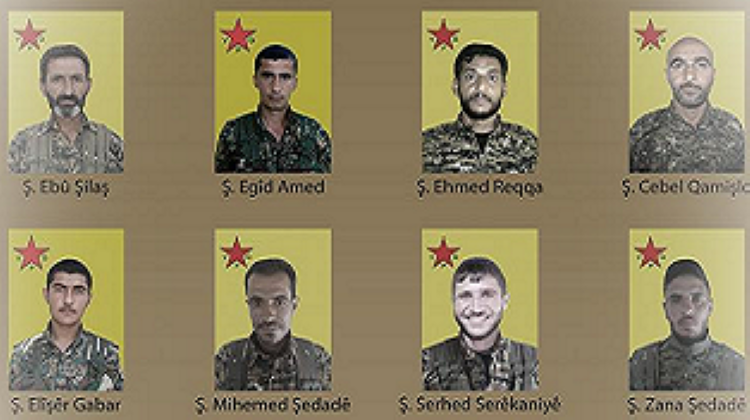 Hayatını kaybeden 8 YPG'linin isimleri açıklandı