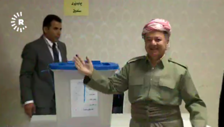 Başkan Barzani oyunu kullandı
