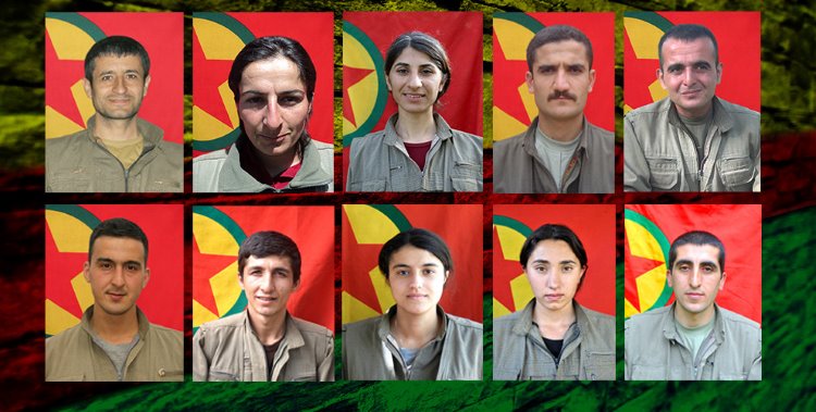 Siirt Herekol Dağı'nda yaşamını yitiren 13 PKK'li gerillanın isimleri açıklandı
