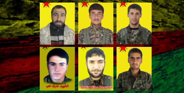 YPG, yaşamını yitiren 6 savaşçının kimliklerini açıkladı