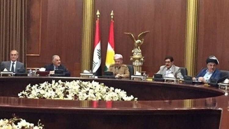 Kürdistan Siyasi Liderlik Konseyi'nden önemli karar,Irak ismi kaldırıldı 