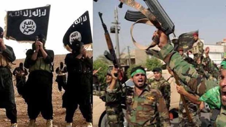 IŞİD ile Haşdi Şabi arasında çatışma,İki taraftan 20 ölü