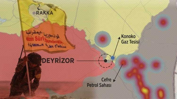 SDG, Deyrizor petrol sahalarına ulaştı
