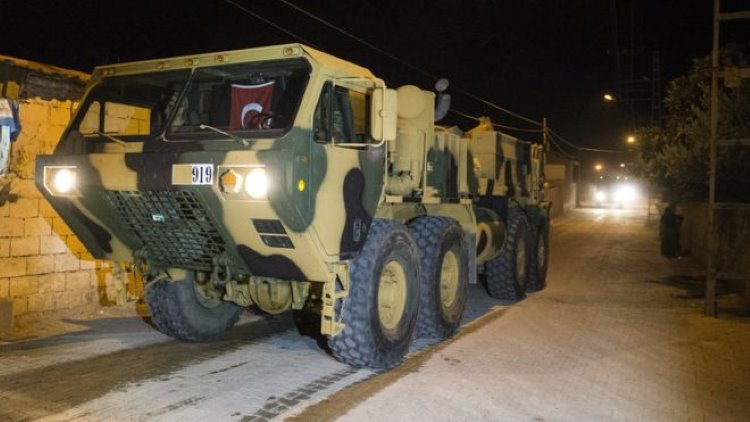 Türk Ordusuna ait ilk kafile İdlib'e girdi