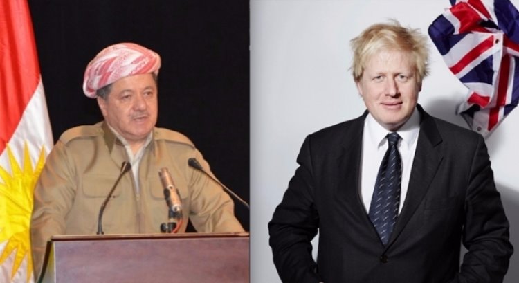İngiltere Dışişleri Bakanı Johnson: Başkan Barzani, Kürt halkı için yıllarca mücadele etti