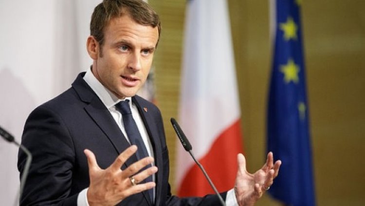 Fransa Cumhurbaşkanı Macron: Suudi Arabistan'a atılan füzenin İran füzesi olduğu açık