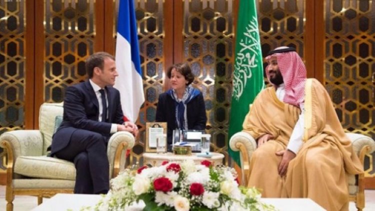 Fransa Cumhurbaşkanı Macron'dan Suudi Arabistan'a sürpriz ziyaret
