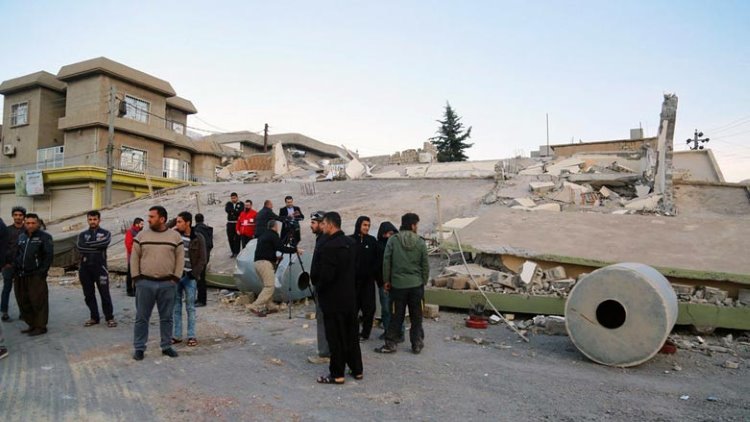 Kürdistan hükümeti,depremzedelerin,zararlarını karşılıyor