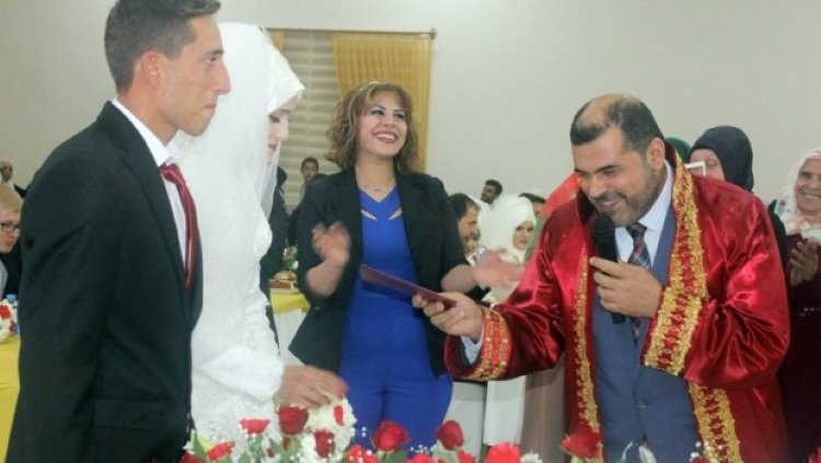 Türkiye'de ilk Müftü nikahı Diyarbakır'da kıyıldı