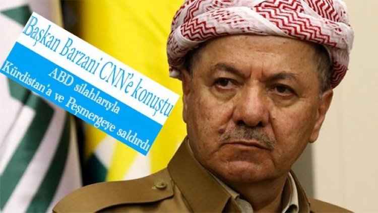 Başkan Barzani: Amerikan CNN televizyonuna konuştu Referandumu bahane ettiler