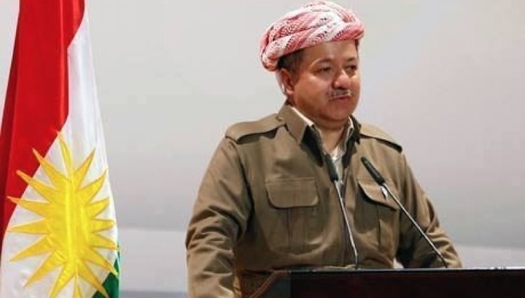 Başkan Barzani:Kürdistan halkı diyalog ve barışçıl yöntemi tercih ediyor. İhanet ve silah zoruyla Kürdistan'a yönelim başarıya ulaşamaz