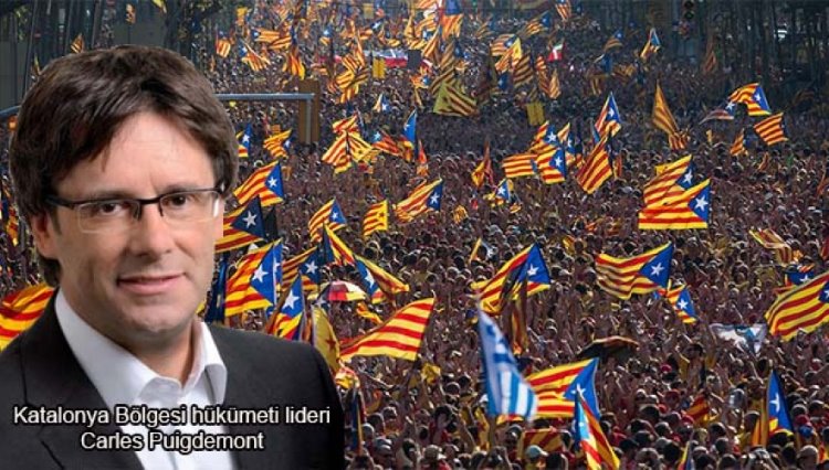 Katalonya Başkanı Puigdemont: Sonuçlar bize bağımsızlık yetkisi veriyor