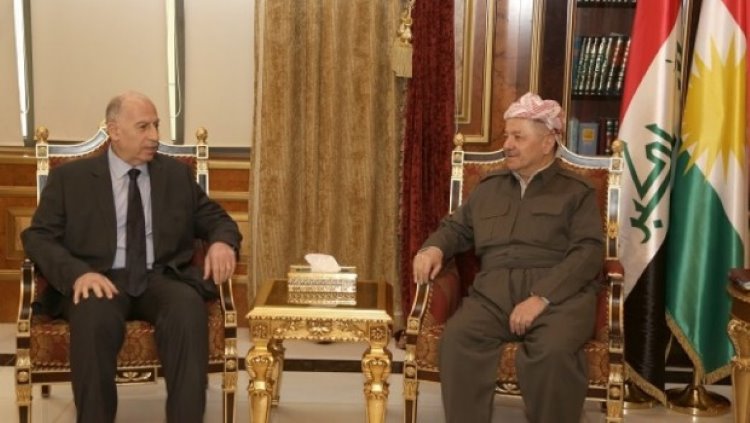 Başkan Barzani: Nuceyfi’yi kabul etti.Diyalogda hemfikiriz