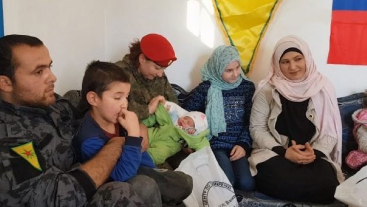YPG, IŞİD’e katılan Rus kadının çocuklarını kurtardı