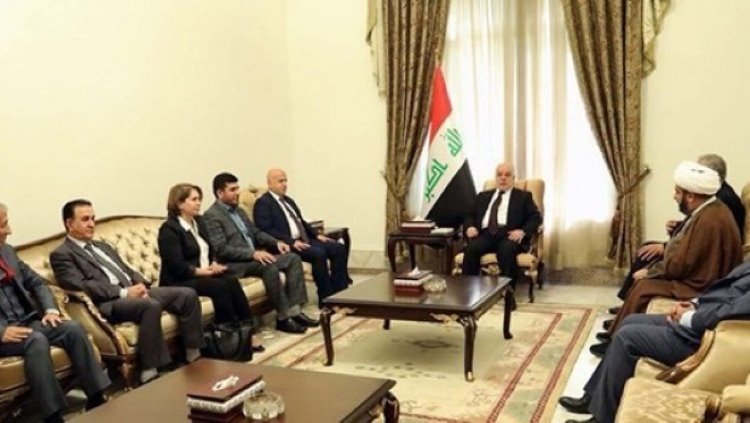 Kürdistan'ın tüm kazanımlarını yok etmeyi hefleyen,Irak Başbakanı Abadi'yi 3 Kürt partisi kutladı