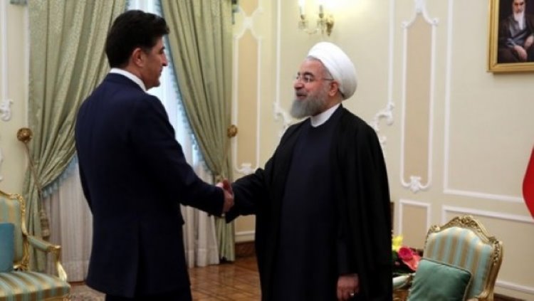 Başbakan Barzani, Ruhani ile görüştü