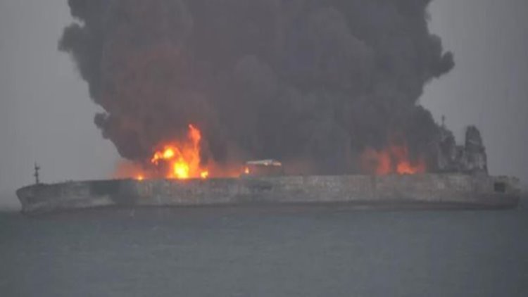 Çin'de batan gemide 30'u İranlı tüm mürettebat öldü