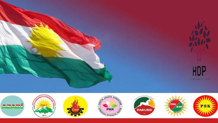 HDP'den Tüm Kürt partilerine çağrı seçimde beraber hareket edelim