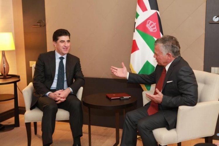 Başbakan Barzani Ürdün Kralı ile bir araya geldi