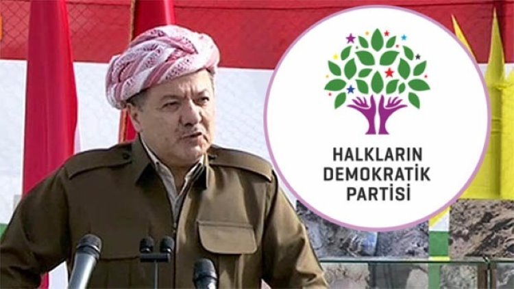 HDP’den Başkan Barzani’ye kongre daveti