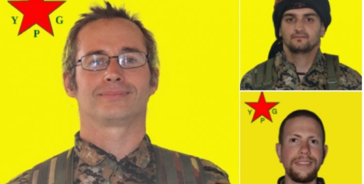 YPG, Efrin ve Deyr ez Zor'da hayatını kaybeden 3 yabancı savaşçının kimliklerini açıkladı