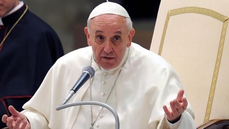 Papa'da 'şiddete ve savaşa hayır' çağrısı