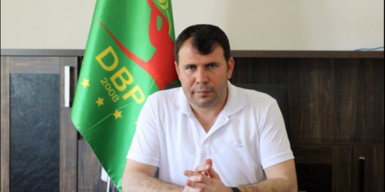 Demokratik Bölgeler Partisi,DBP Eş Genel Başkanı Mehmet Arslan tutuklandı