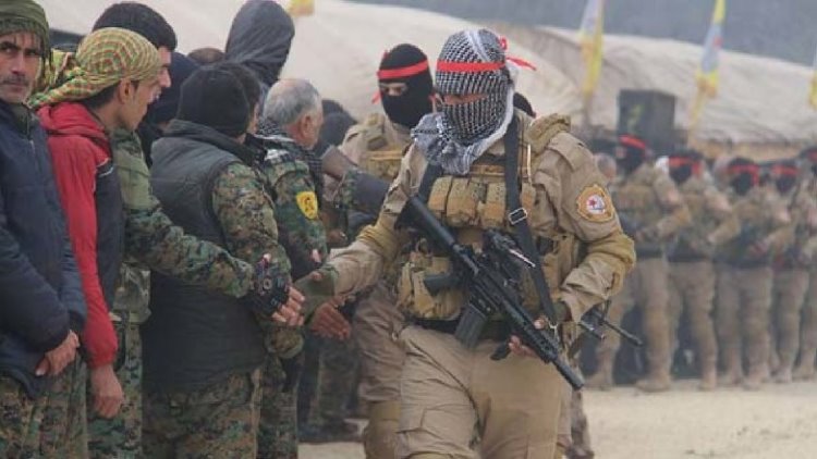 Yabancı YPG’lilerden Afrin’e takviye birlik,YPG’nin yabancı savaşçılarından oluşan bir birliğin destek için Afrin’e gönderildi