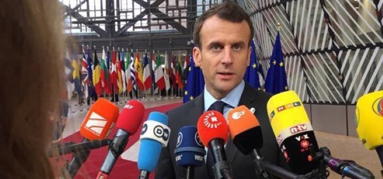 Macron Avrupa Birligi liderler zirvesinde Efrin’i görüşeceğiz