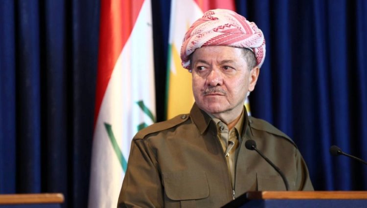 Başkan Barzani: Kurdistan halkına yönelik bir komplonun uygulandığını,Irak'ın bu kararına karşı ortak tavır alınmalı