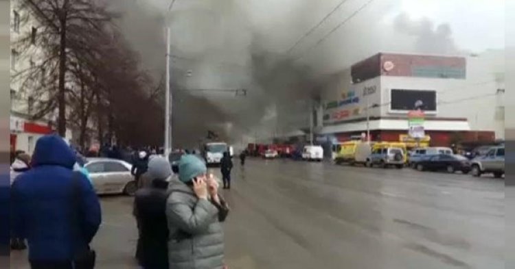 Rusya'daki AVM yangınında ölü sayısı 37'ye yükseldi, 69 kişi kayıp, 43 yaralı 