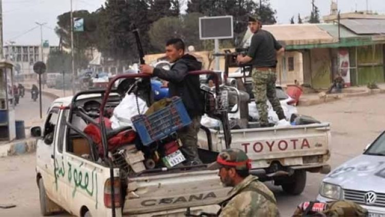 Efrin'deki ÖSO çete gurupları çatıştı: 7 ölü