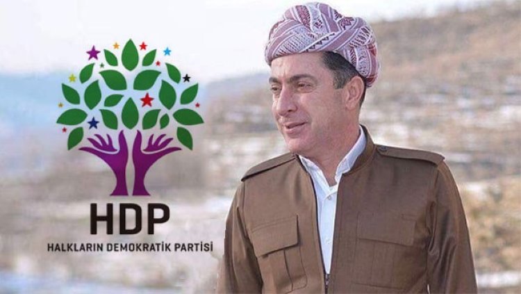 HDP'den kalp krizi sonucu yaşamını yitiren Başbakan Neçirvan Barzani'nin kardeşi Dilovan Barzani için başsağlığı mesajı