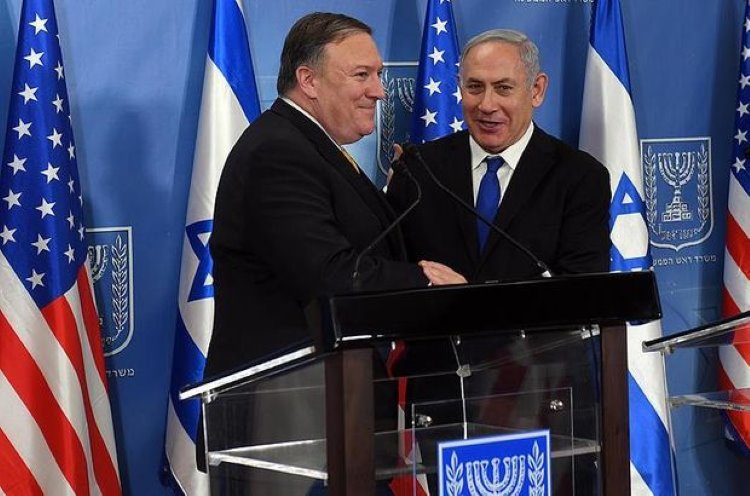 ABD Dışişleri Bakanı Pompeo, İsrail Başbakanı Netanyahu ile bir araya geldi. Pompeo'dan Netanyahu’ya “Siz bizim için son derece önemli ortaklarsınız 