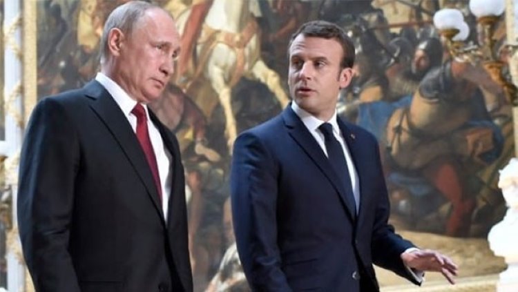 Macron'dan Putin’e: Suriye’deki Yetkini Kullan