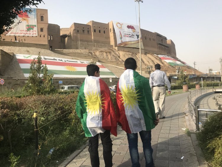 Kerkük’teki seçim kampanyasında Kürdistan bayrağına yasak