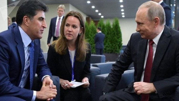 Başbakan Barzani Rusya'da Barzani ve Putin bir araya gelecek