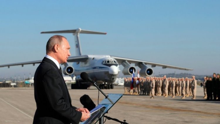 Rusya Suriye'de hava ve deniz trafiğini kapattı