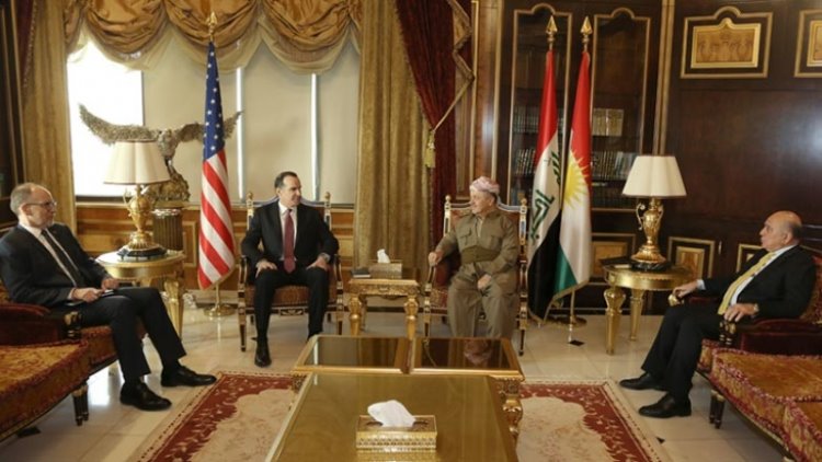 Başkan Barzani, McGurk’ü kabul etti