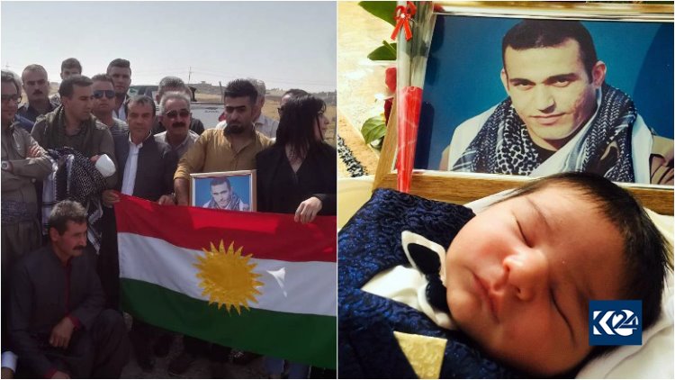 İran rejimi tarafından idam edilen,Kürt aktivist Ramin Hüseyin Penahi’nin puşisi, Kerkük’te dünyaya gelen ve Ramin adı konan bebeğin ailesine verildi.