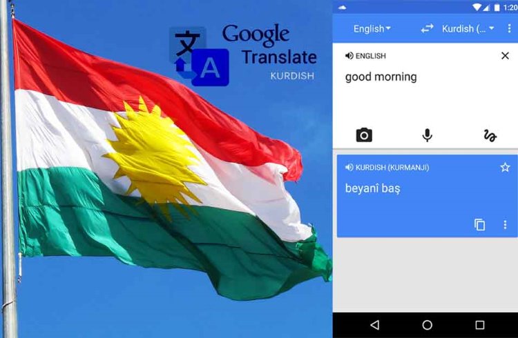  Google Kürtçe 25 bin Soranice kelime ve cümle ekledi