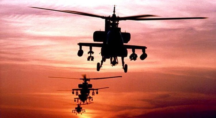 Suudi Arabistan’da askeri helikopter düştü: ABD’li pilot hayatını kaybetti