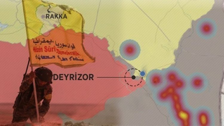 DSG ve YPG ilerliyor... IŞİD’in kuzey ve doğu Suriye’deki ‘son kalesi’ alınmak üzere!