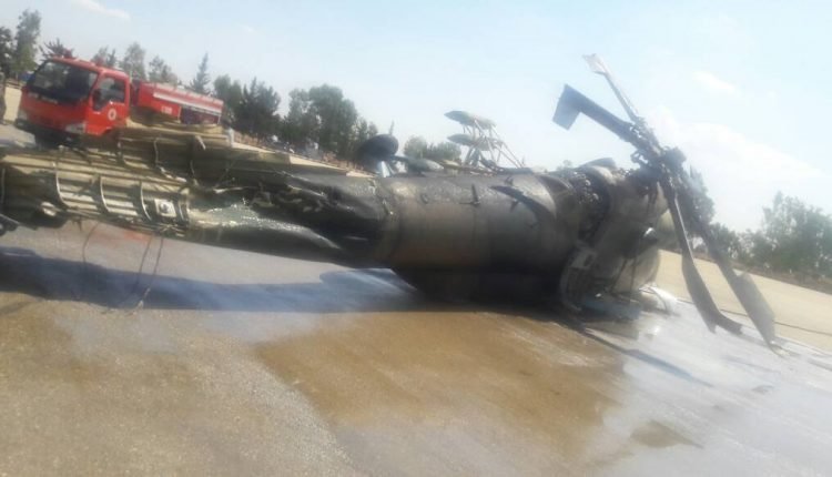 #Sondakika Sınır hattında: Suriye helikopteri vuruldu