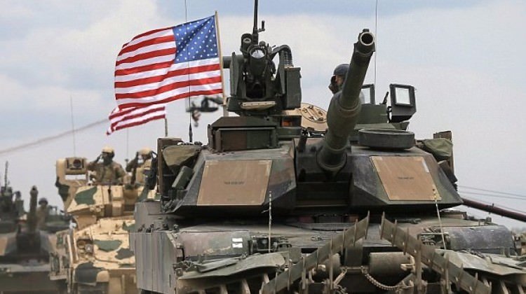 ABD, Menbiç'te DSG'ye zırhlı araçlar,ağır silahlar ile takviye güç gönderdi