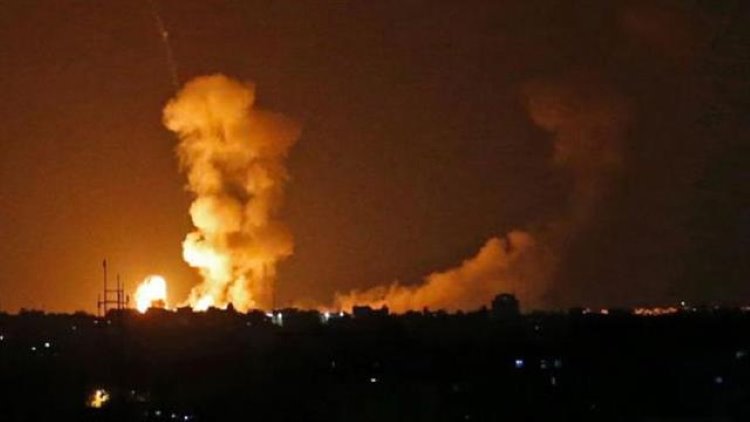 İsrail'den misilleme: En az 80 hedef vuruldu
