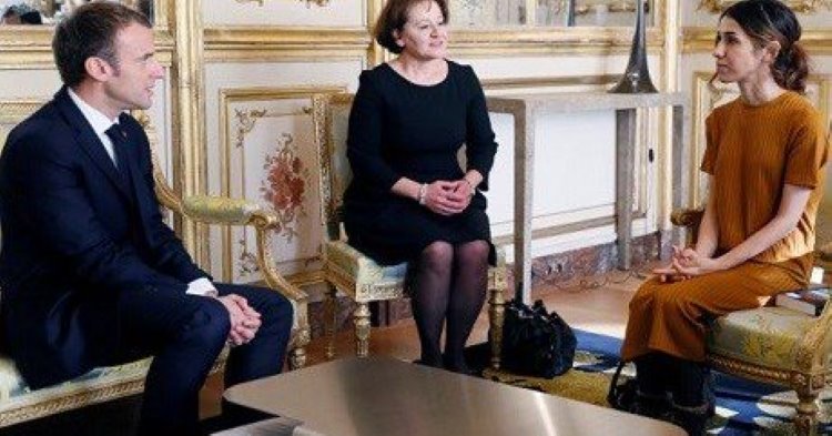 Nobel ödüllü Kürt aktivist Nadia Murad, Fransa Cumhurbaşkanı Macron'u Şengal'e davet etti