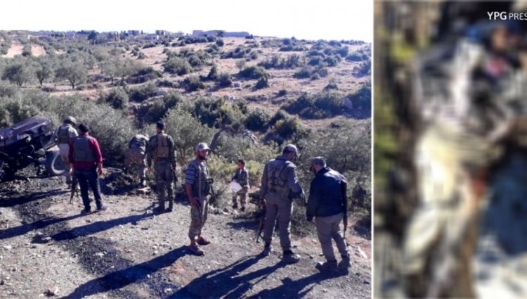 YPG Efrin'de zeytin hırsızlarını hedef aldı!