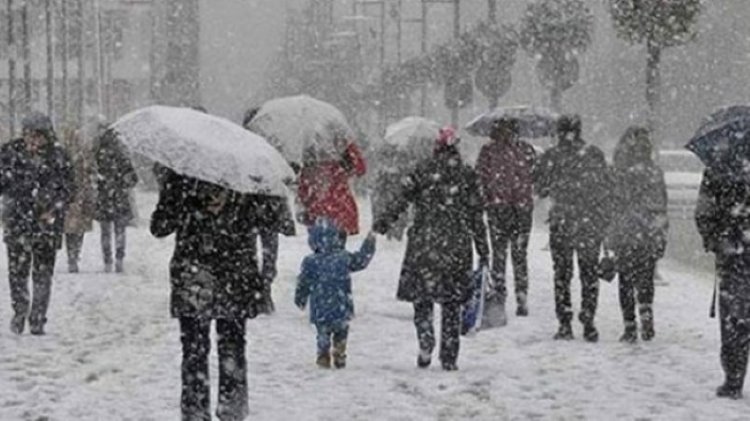 Kürt şehirleri için sağanak ve kar uyarısı